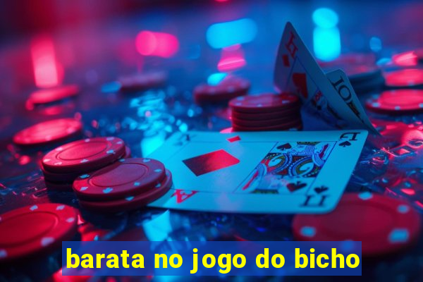 barata no jogo do bicho